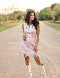 THE PAMELA DRESS- PINK