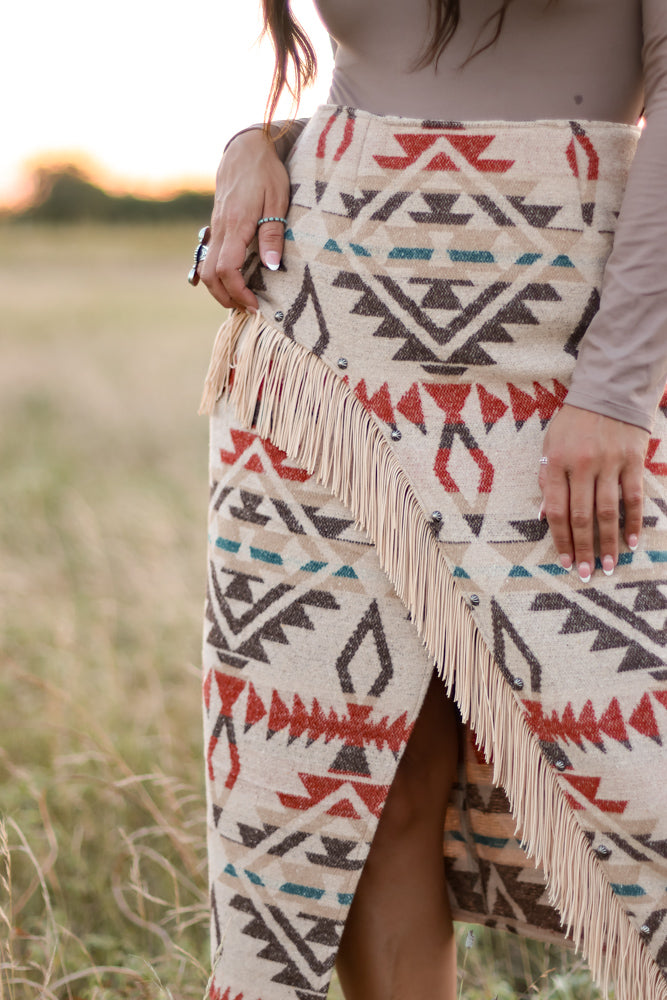 THE KAELYN WOOL SKIRT