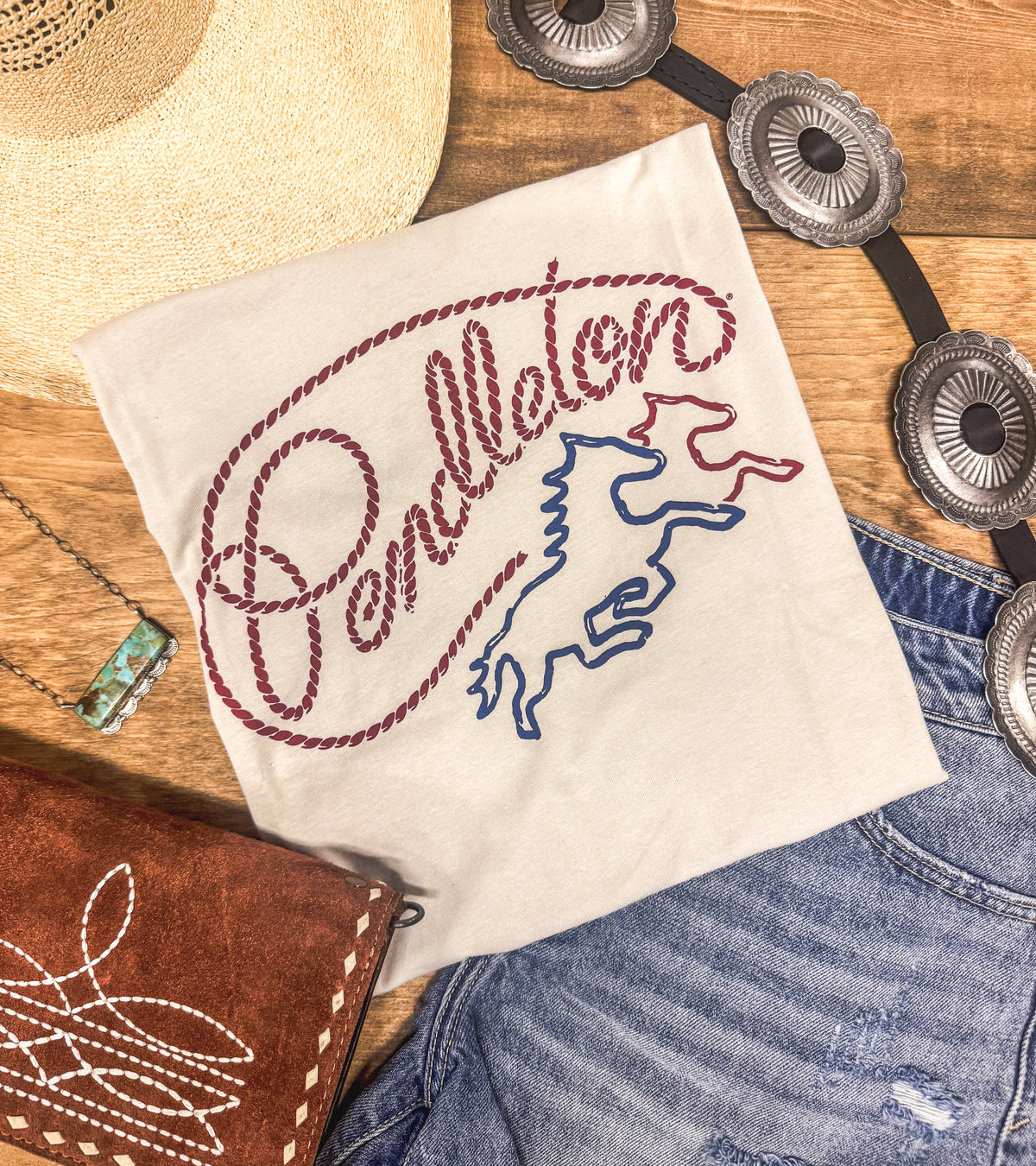 WESTERN ROPE PENDLETON GRAPHIC TEE