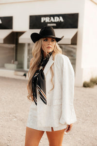 THE MEDLIN SNAKESKIN SKORT