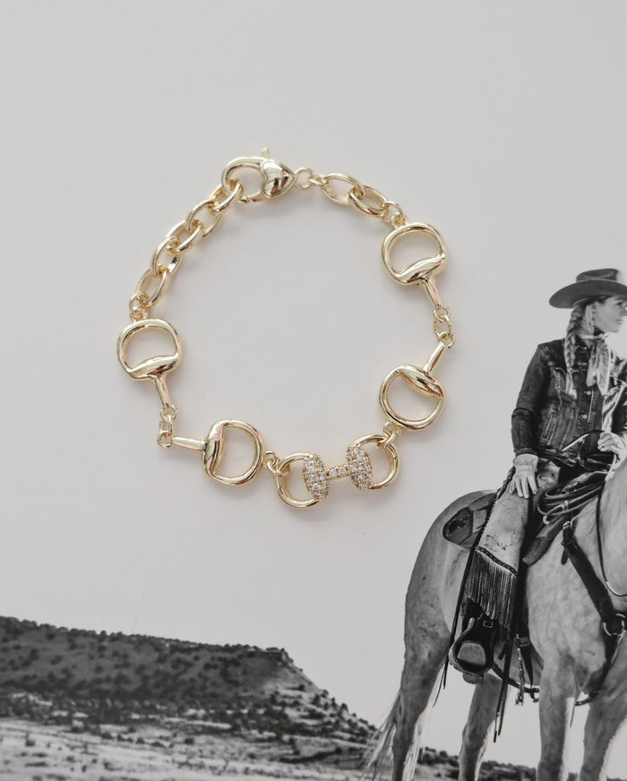 THE REMINGTON HORSE BIT BRACELET