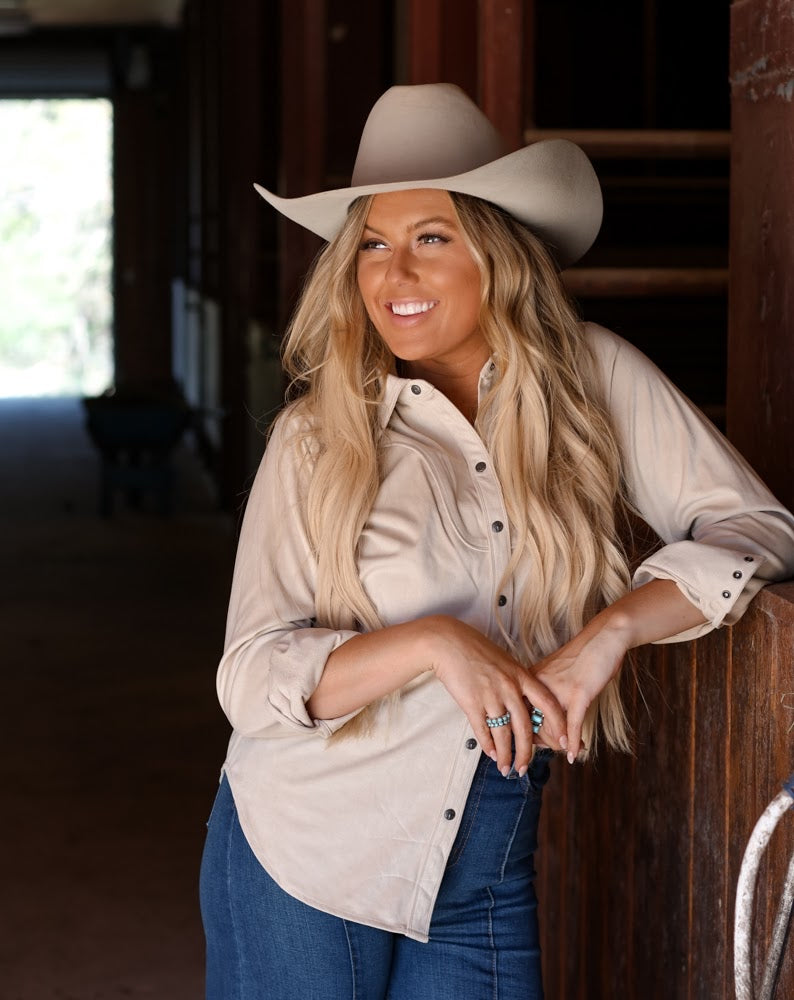 ARIAT PEYOTE SUEDE TOP