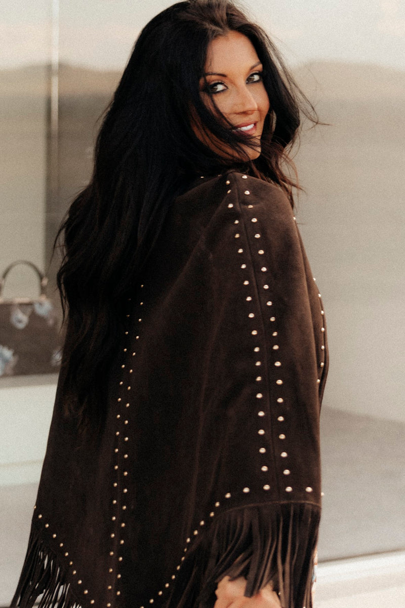 SHADES OF CHOCOLATE CAPE