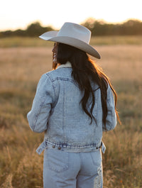 THE BAKER JACKET-LIGHT WASH