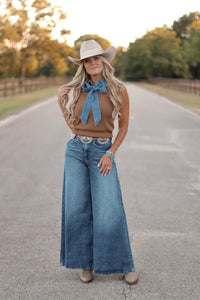 ARIAT AURELIA SUPER WIDE LEG JEANS
