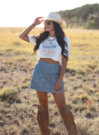 PENDLETON RETRO GRAPHIC TEE-IVORY