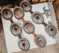 DOUBLE J SADDLERY CONCHO BELT