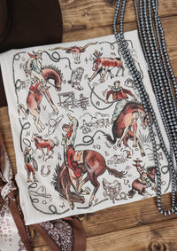 THE RANCH PARTY BRONC TEE