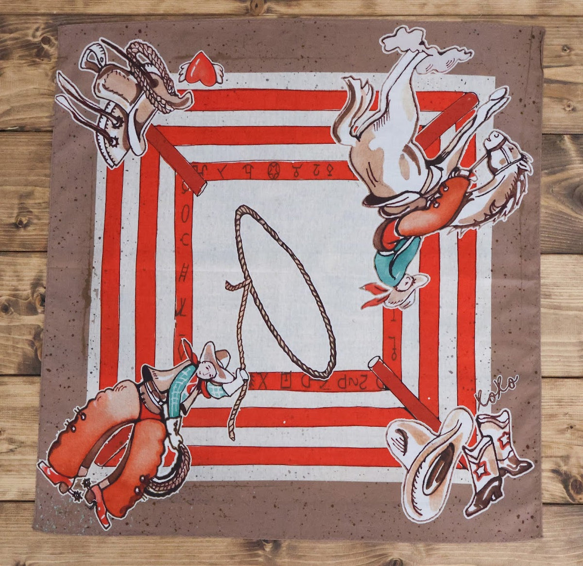 THE ROWDY COWBOY BANDANA