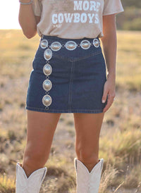 THE JONIE DENIM SKIRT