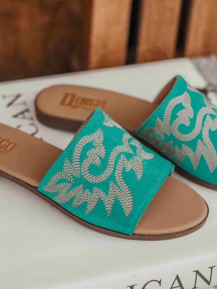 DINGO LASSO SANDAL-TURQUOISE
