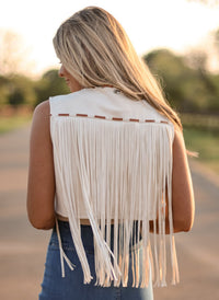THE LAYLA FRINGE VEST
