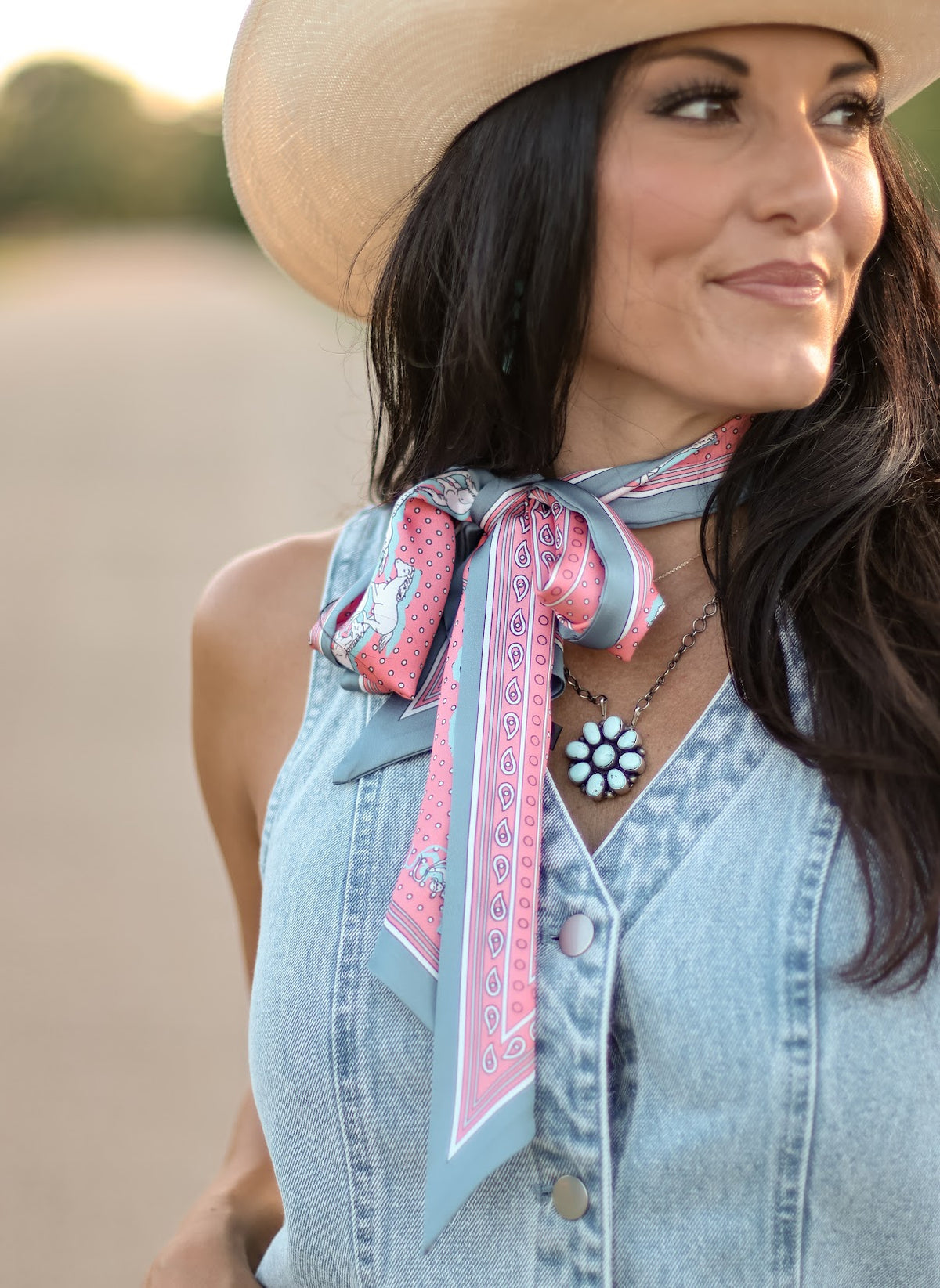 THE CANTON DENIM DRESS