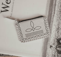 BOOT STITCH COIN POUCH