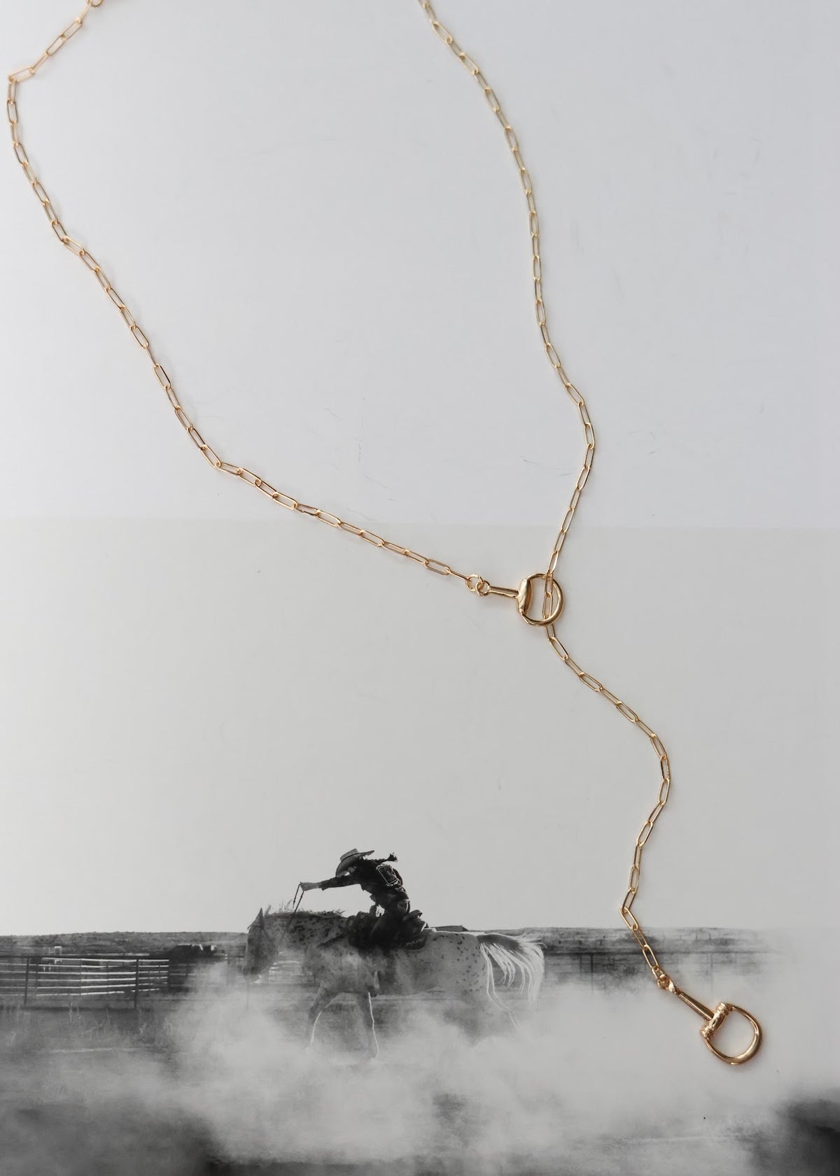 THE CANTON HORSE BIT NECKLACE