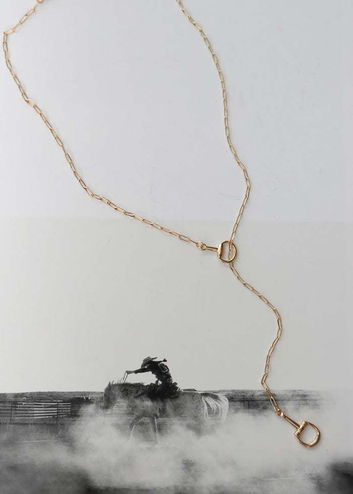 THE CANTON HORSE BIT NECKLACE