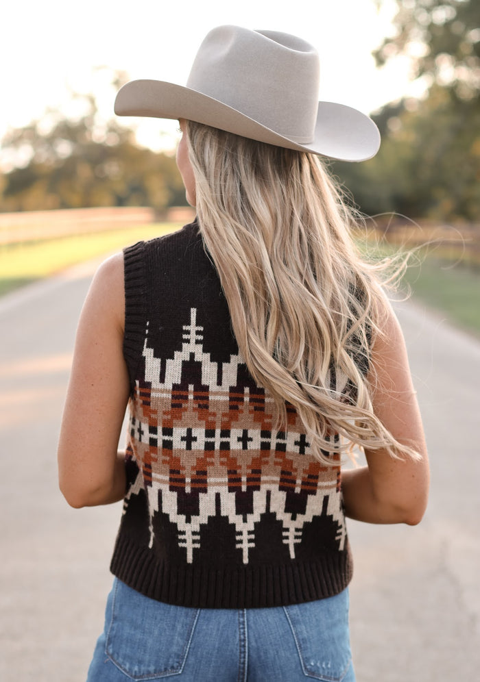 PENDLETON SHETLAND COLLECTION WOOL VEST