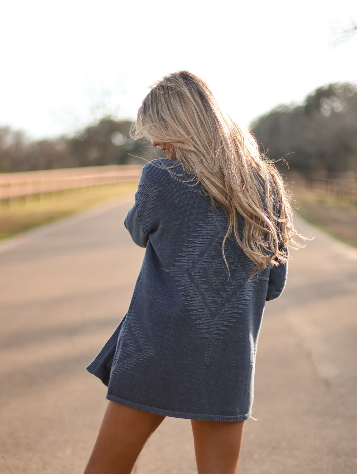 PENDLETON SIERRA SPRINGS CARDIGAN-NAVY