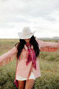 THE LAWRENCE BLAZER-PINK