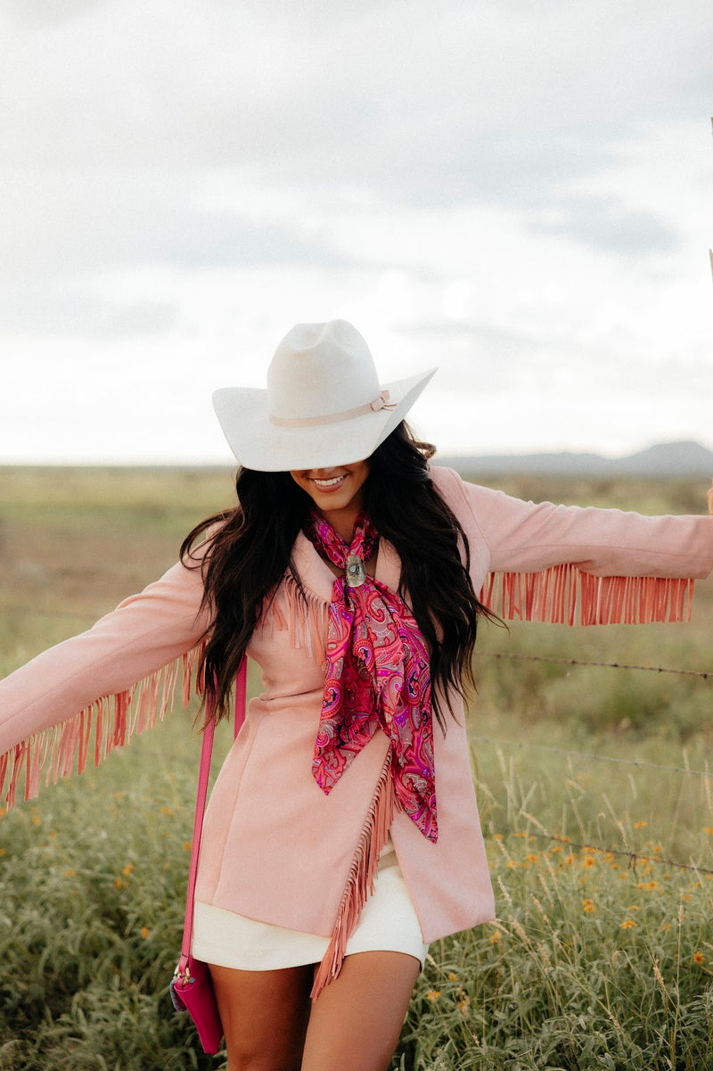 THE LAWRENCE BLAZER-PINK