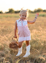 GIRL'S PEARLY VINTAGE ROMPER