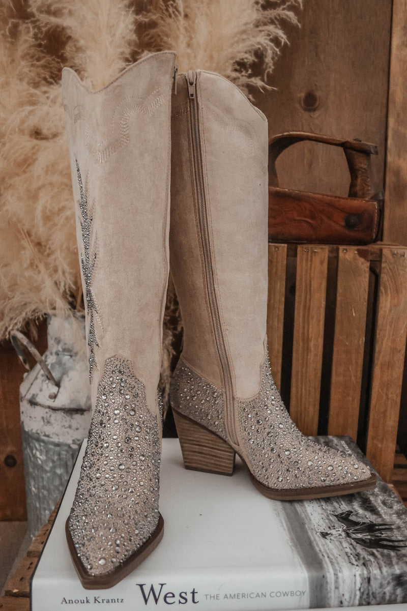 THE AUSTIN CRYSTAL BOOTS