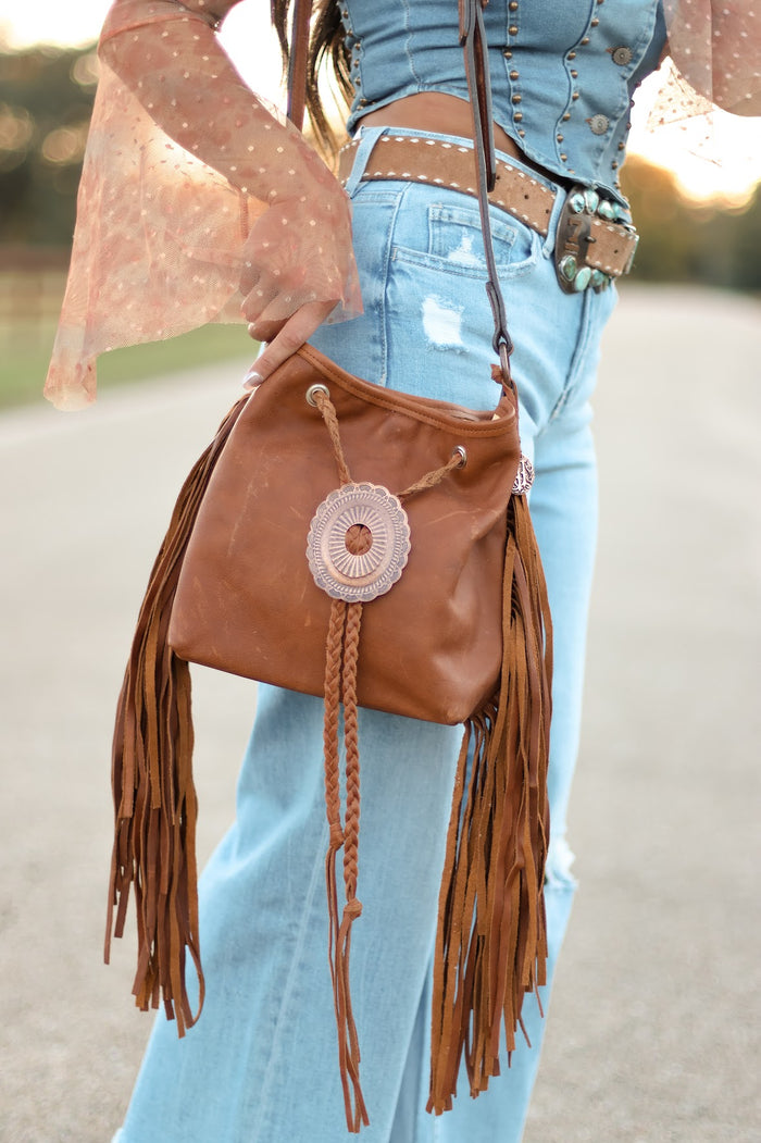 DOUBLE J SADDLERY BRANDY PURSE