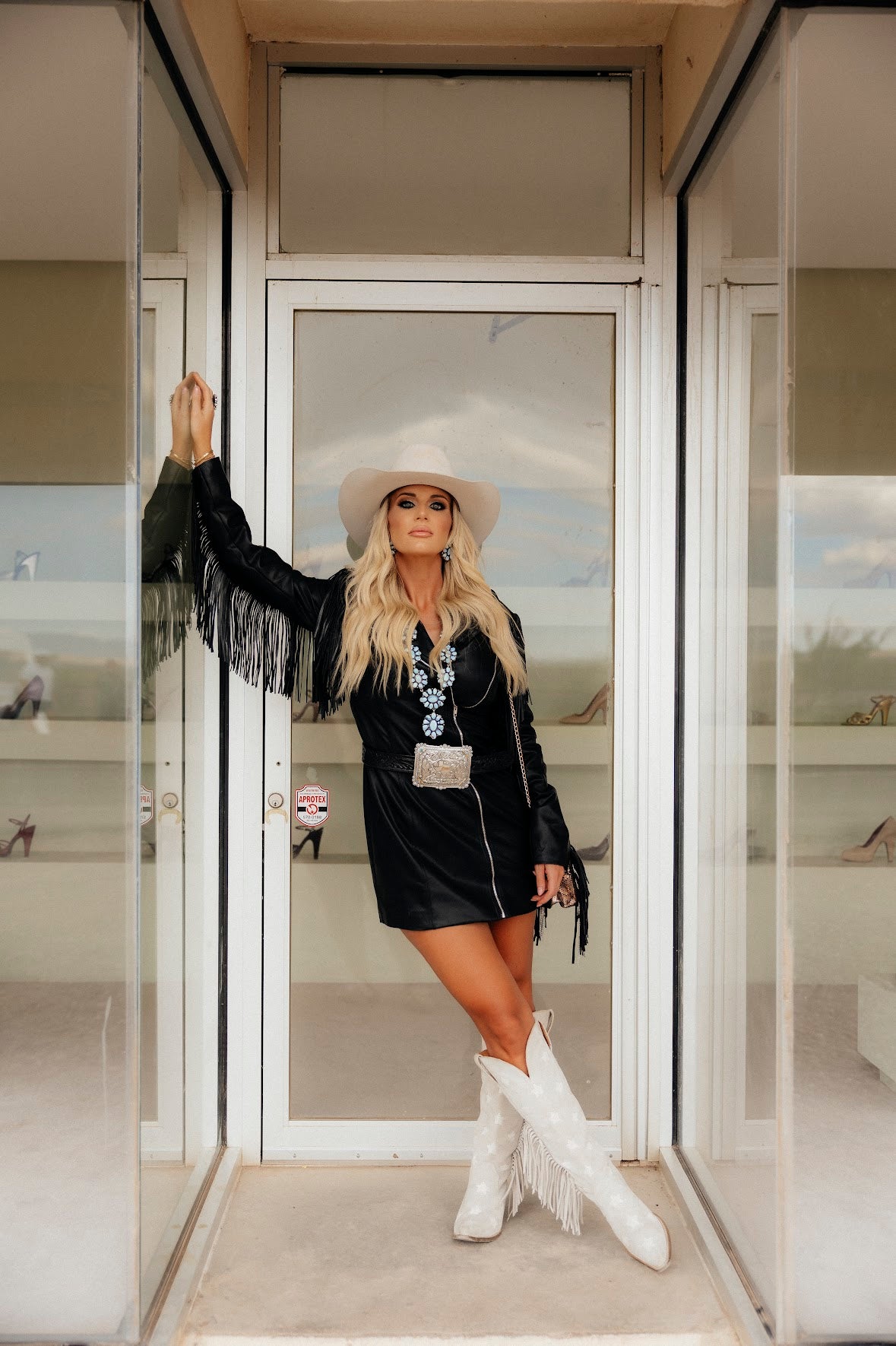 THE RYDER BLAZER DRESS