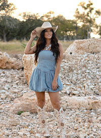 THE EMBER DENIM DRESS