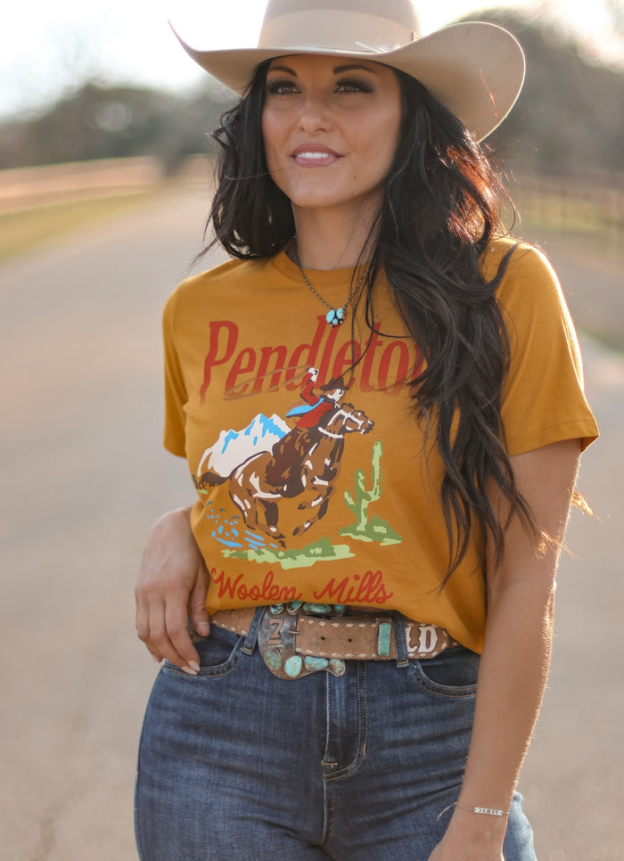 PENDLETON OLD GOLD TEE