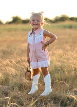 GIRL'S PEARLY VINTAGE ROMPER