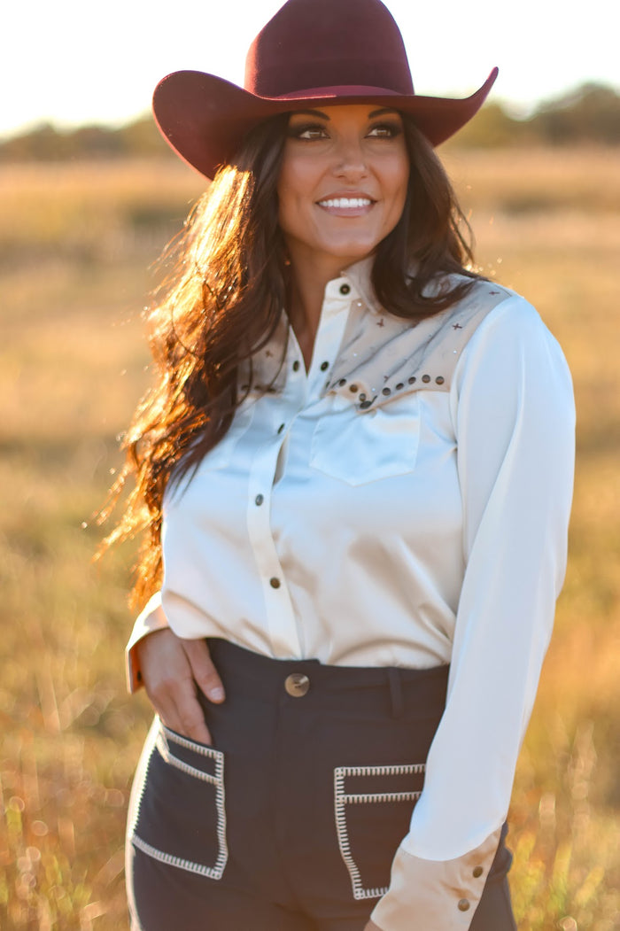 ARIAT WILDHORSE SNAP TOP