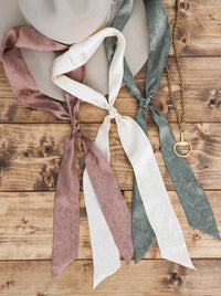 SKINNY JACQUARD SILK RIBBON