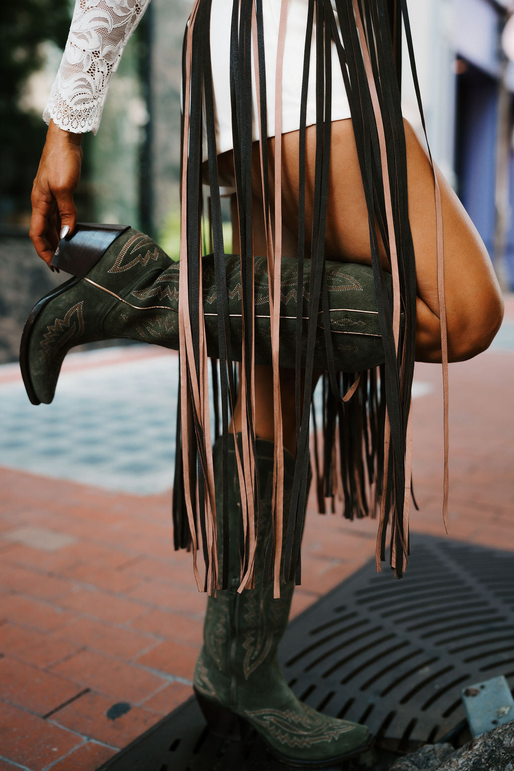 ARIAT CASANOVA BOOT - OLIVE SUEDE