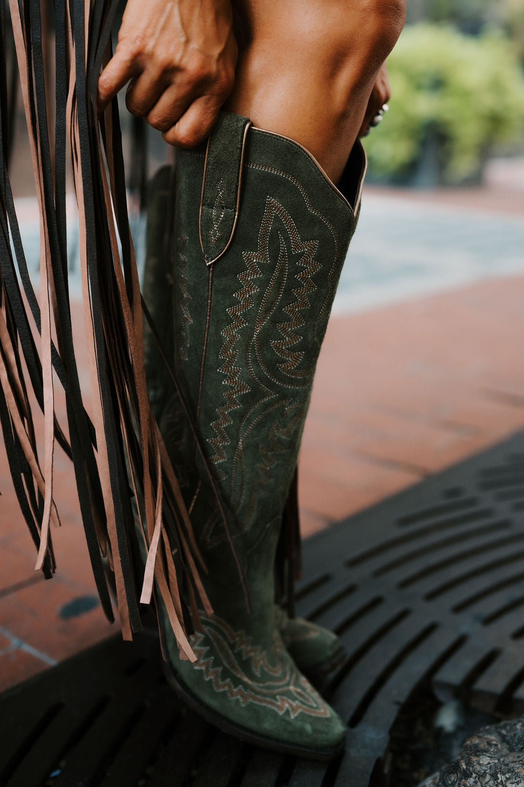 ARIAT CASANOVA BOOT - OLIVE SUEDE