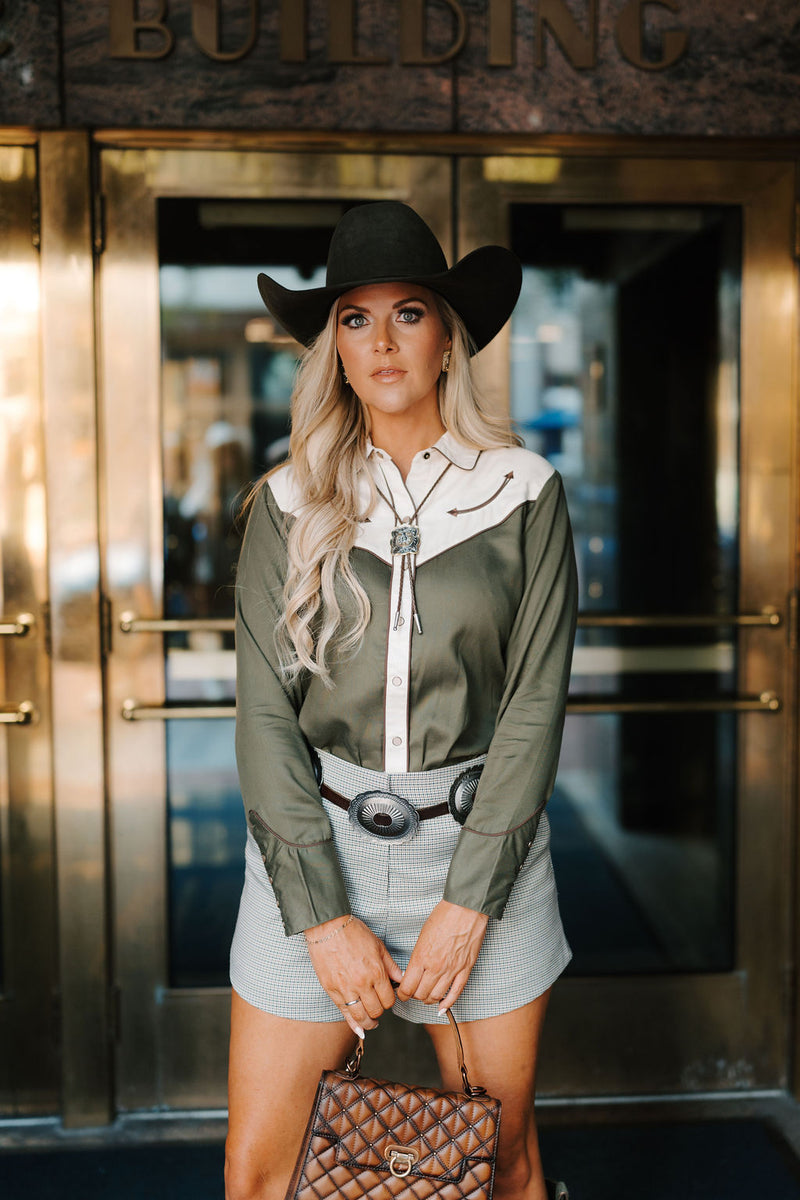 ARIAT BELLAMY PEARL SNAP TOP