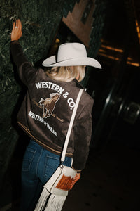 WESTERN & CO VARSITY JACKET