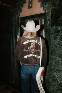 WESTERN & CO VARSITY JACKET