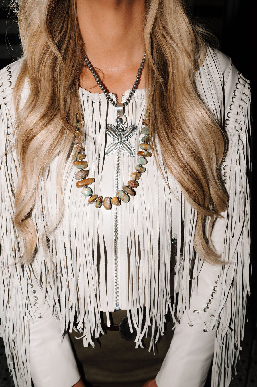 THE MONARCH NAVAJO NECKLACE