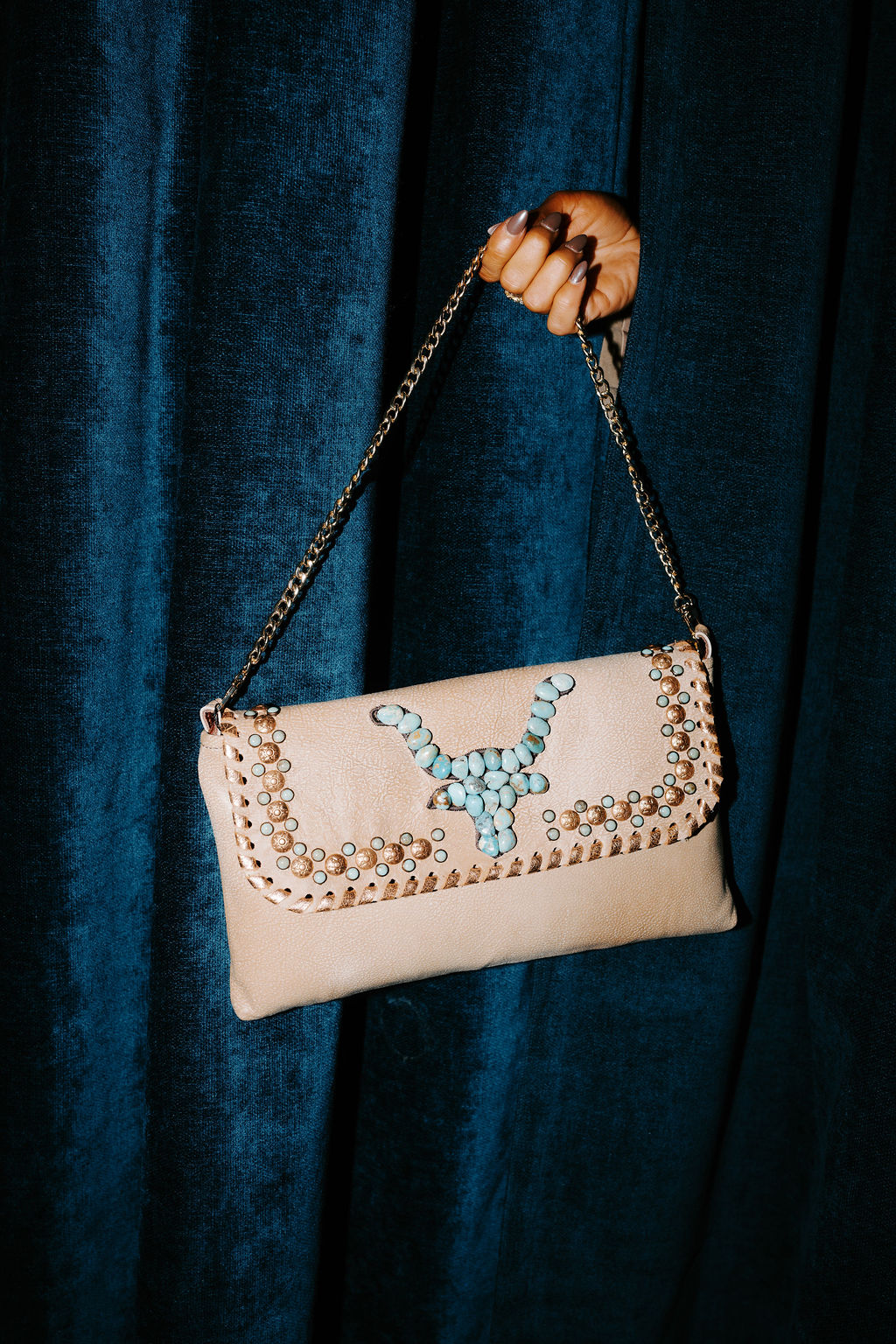 THE KURTMEN LONGHORN GAZELLE PURSE