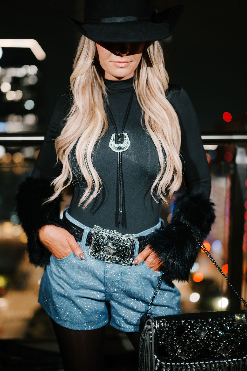 BOLO BETTY NECKLACE - SILVER