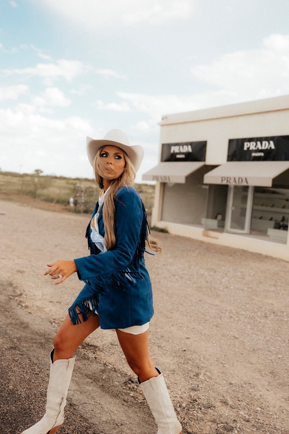 THE REINER BLAZER-BLUE