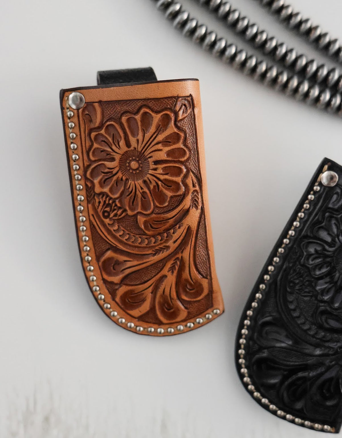 TOOLED KNIFE SHEATH
