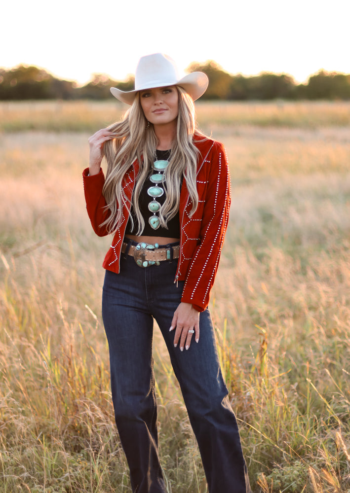 DAKOTA WEST CRIMSON JACKET