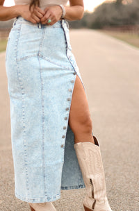 THE JOSIE DENIM SKIRT