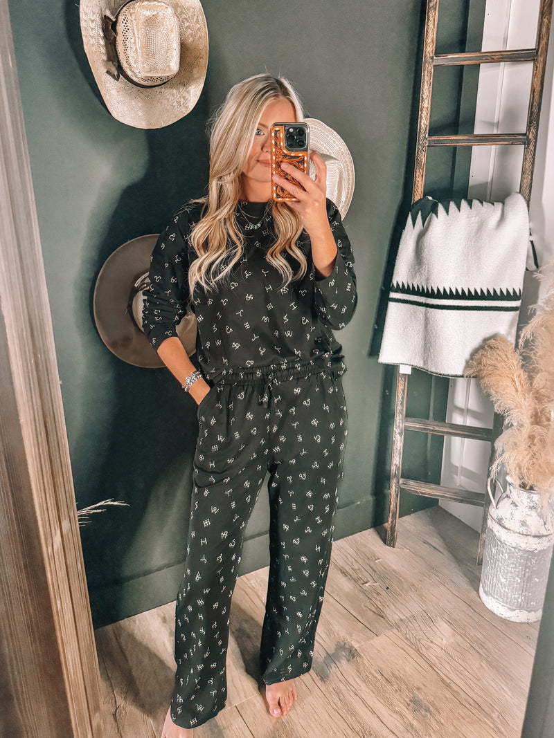 ARIAT BRANDS PAJAMA SET