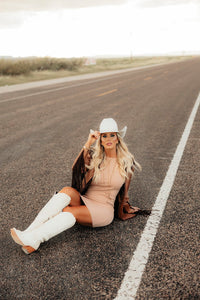 THE HAVANA DRESS - TAUPE