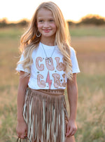 GIRL'S BOLT WESTERN TEE