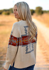 PENDLETON OVERSIZED GRAPHIC CARDIGAN