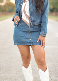 THE CANYON DENIM SKIRT